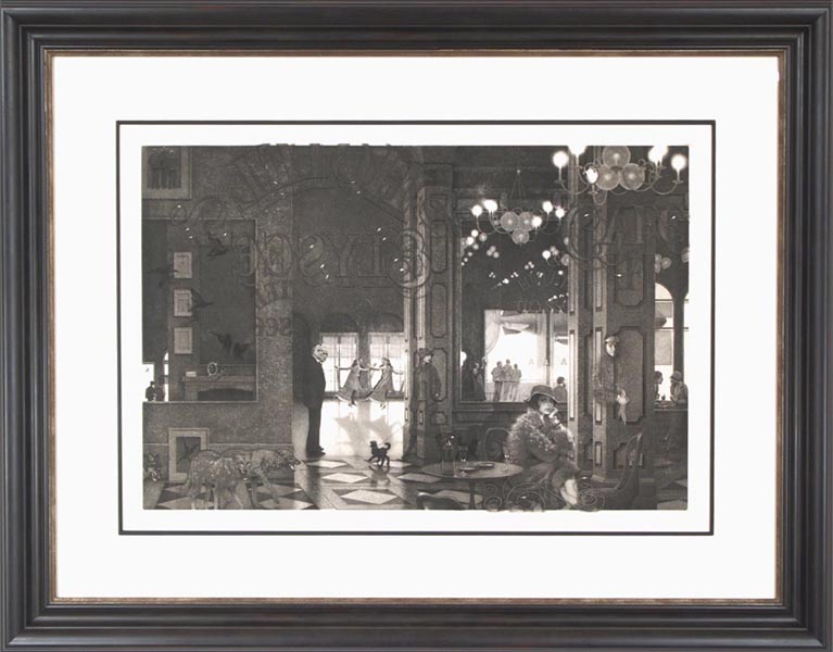 Hotel Paradise Cafe, By Peter Milton